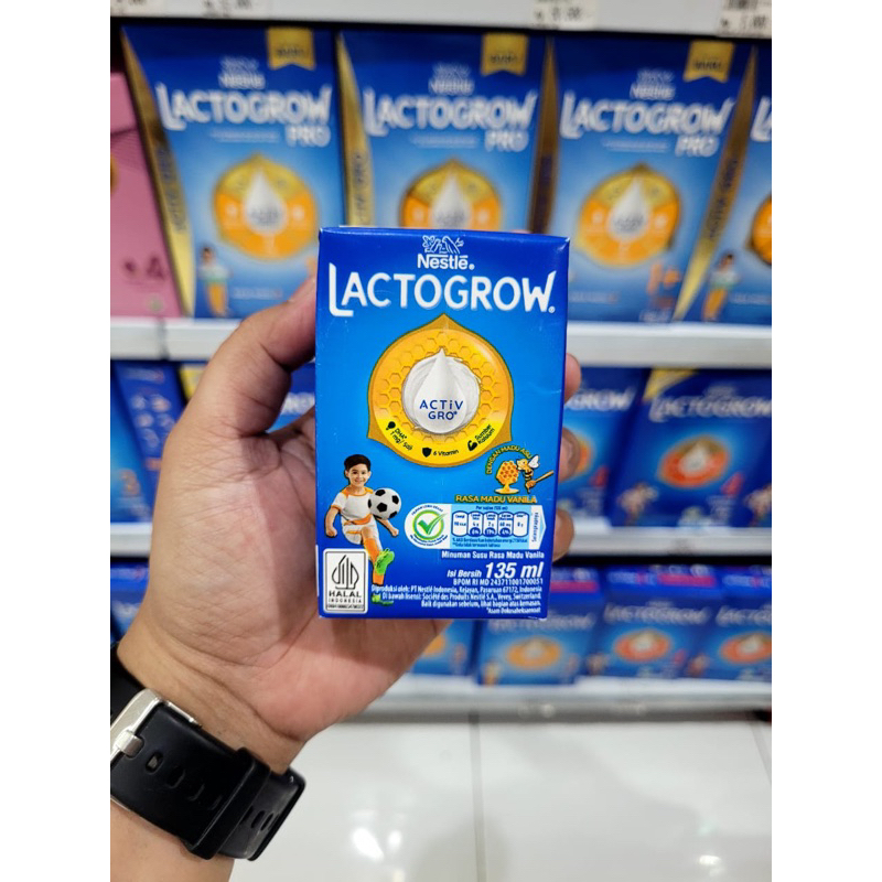 

NESTLE LACTOGROW UHT MADU/VANILA