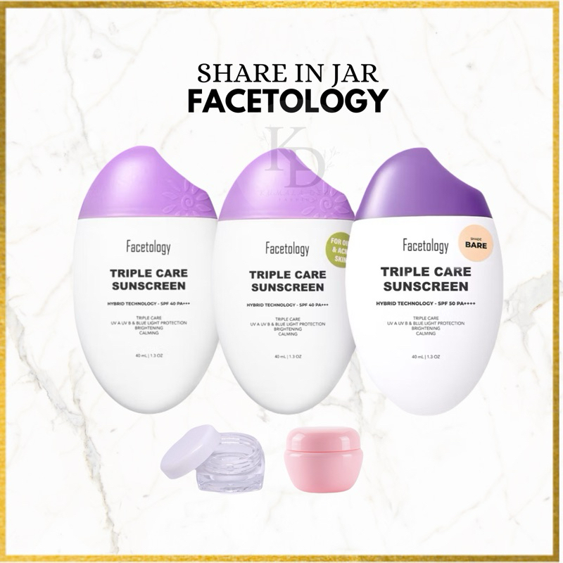 (share in jar) triple care ss facetology