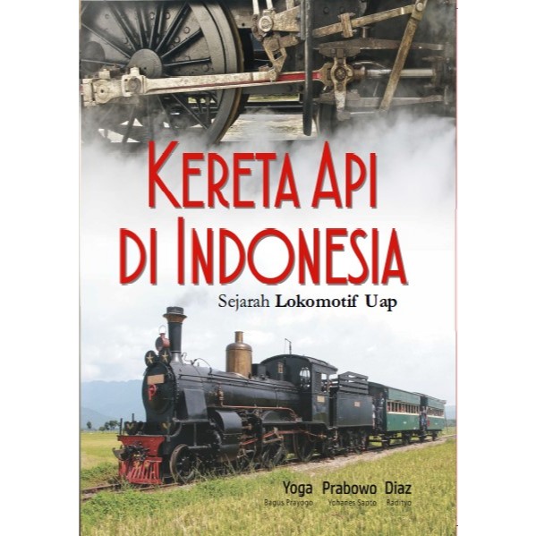 Buku Kereta Api di Indonesia (Black & White)