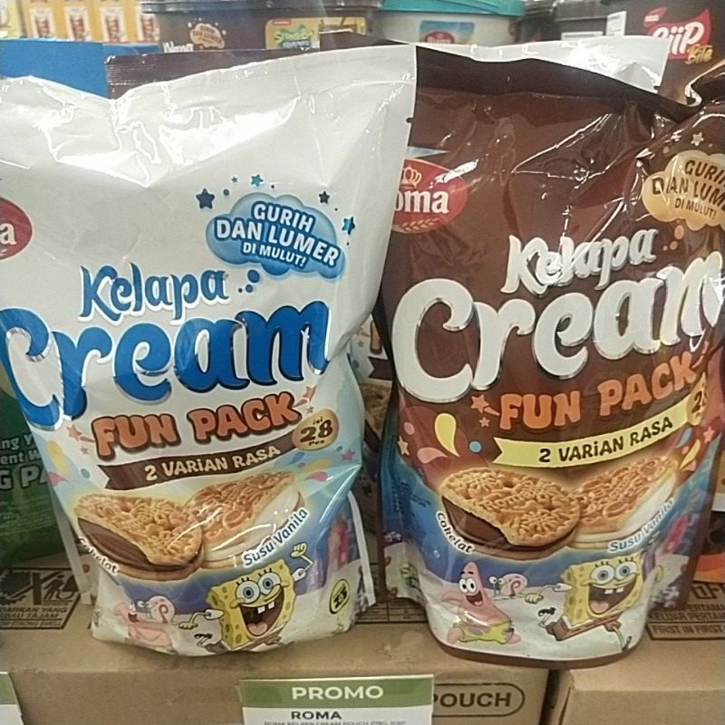 

Roma kelapa cream pouch 278 gr isi 28 pcs