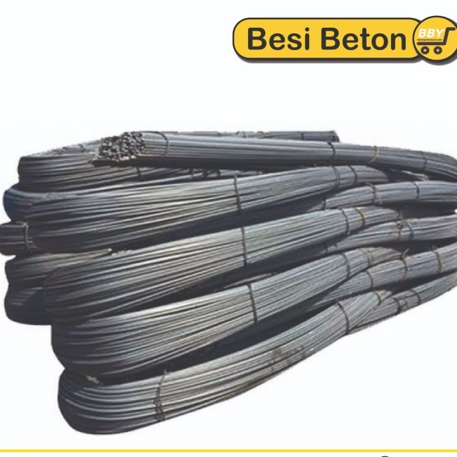 Besi Behel - Besi Beton Polos 14 mm x 12 Meter Full SNI BJTP 280