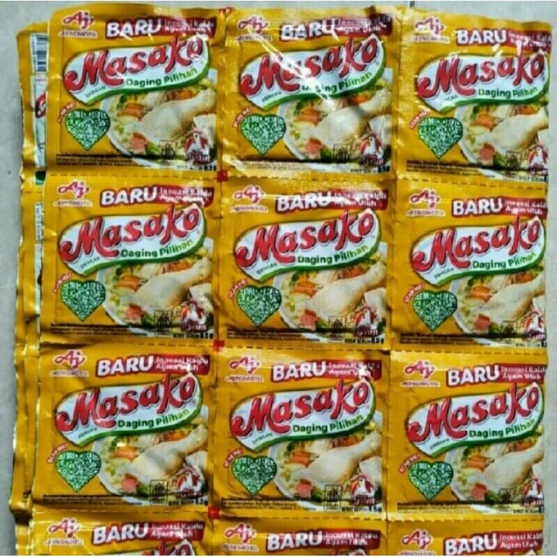 

Masako Ayam 1 renteng 12 pcs