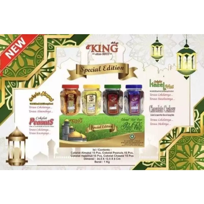 

King Special Edition Coklat Almond Peanuts