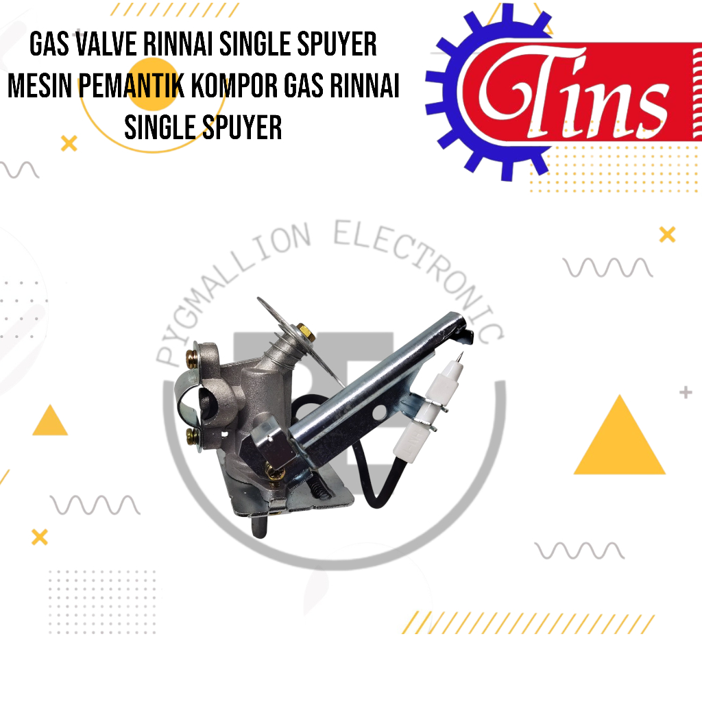 GAS VALVE RINNAI SINGLE SPUYER MESIN PEMANTIK KOMPOR GAS RINNAI SINGLE SPUYER