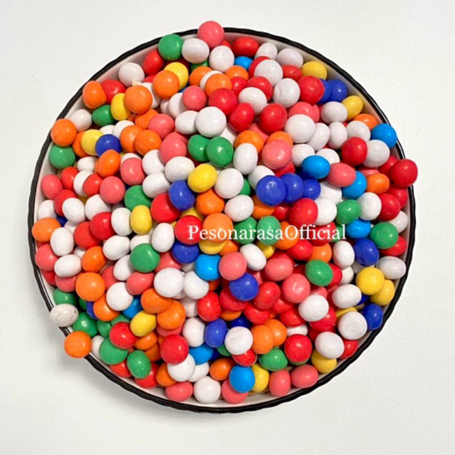 

Biskuit Bola Warna 100g-1KG Manis Cha Cha By Pesonarasa