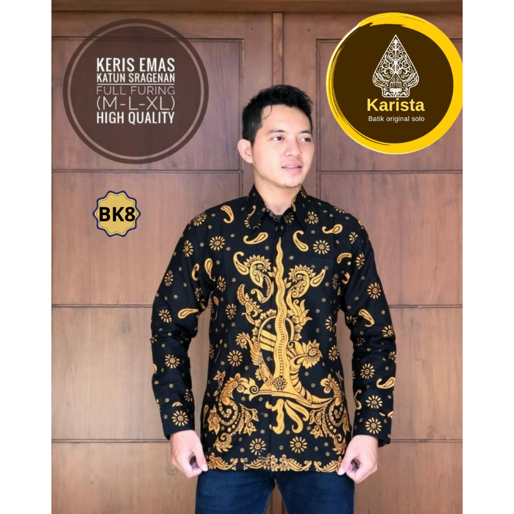 BATIK KERIS EMAS - BATIK SOLO KARISTA ORIGINAL