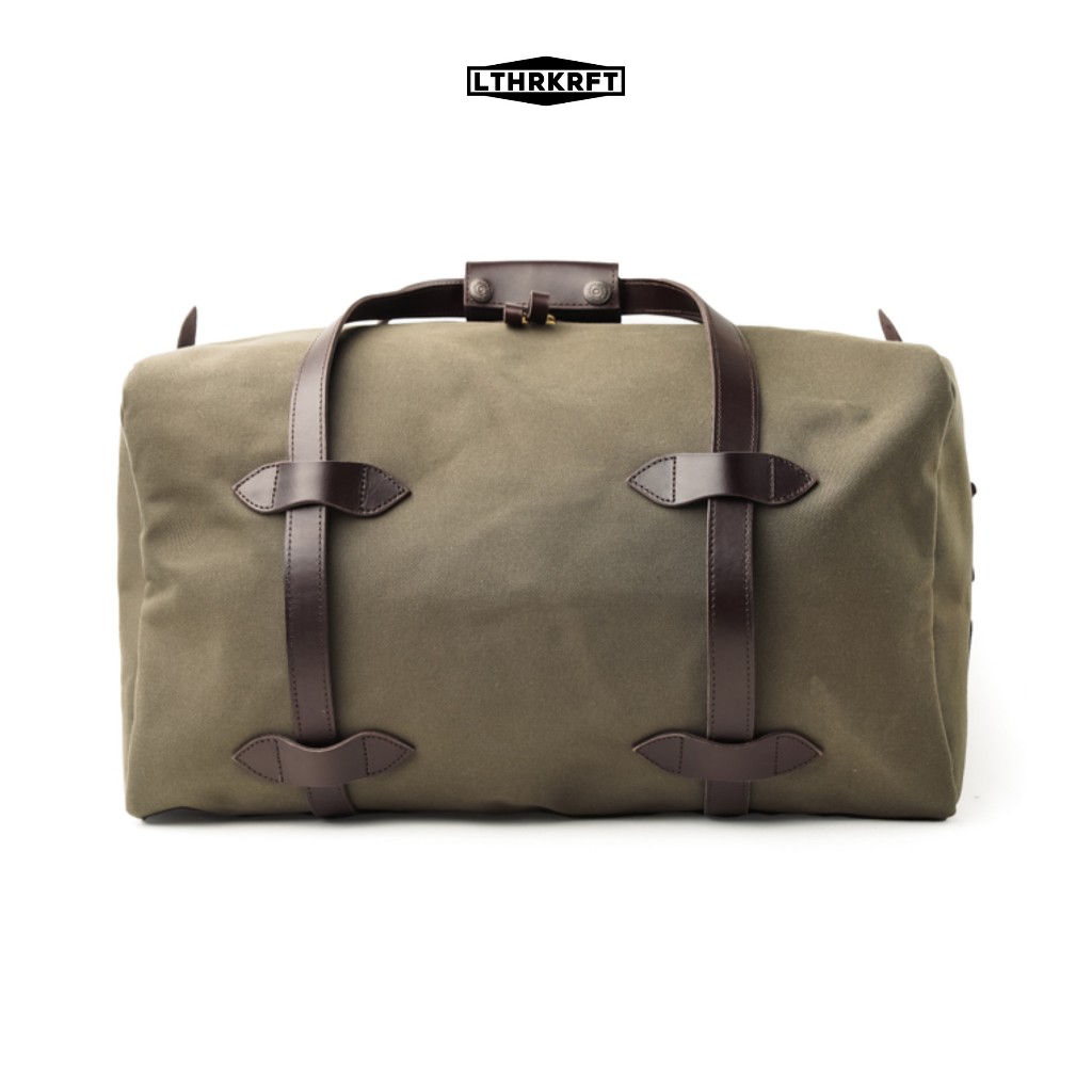 LTHRKRFT - ELKA - Bag - Tas Travel Duffle Bag Kanvas