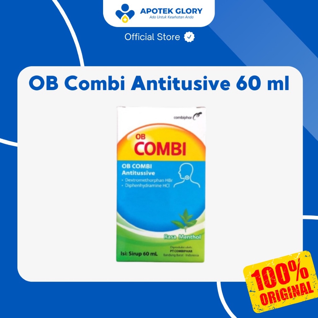 OB Combi Antitusive 60 ( Obat Batuk Kering )