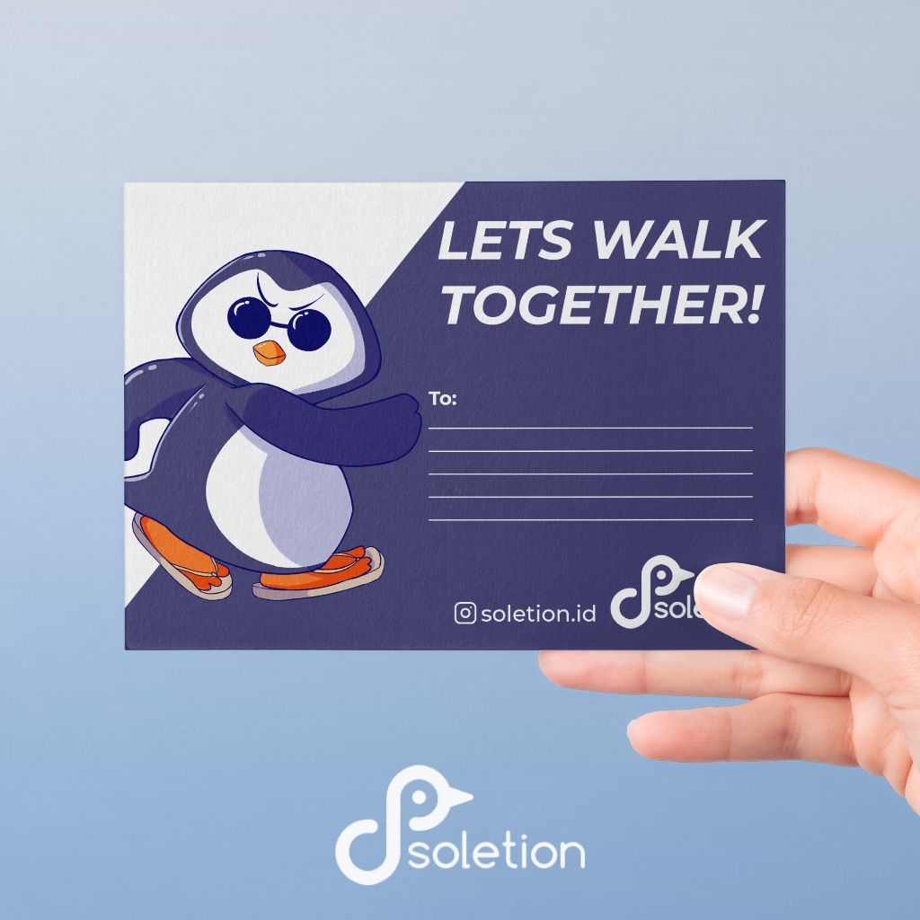 

Soletion Custom Post Card - Pak Sole