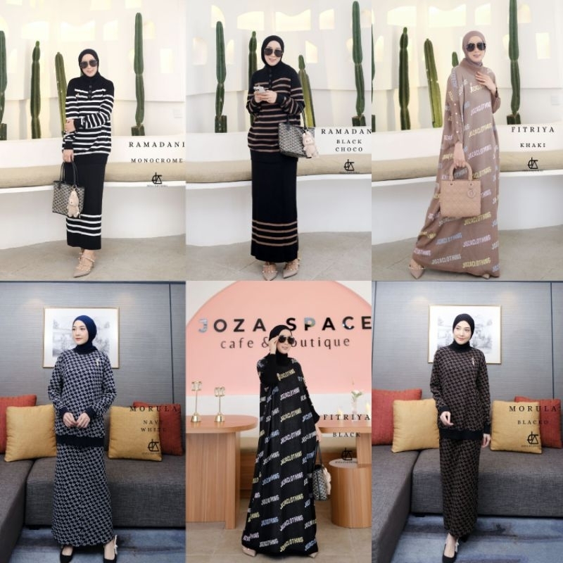 Morula, Fitriya & Ramadhani knit series by joza clothing