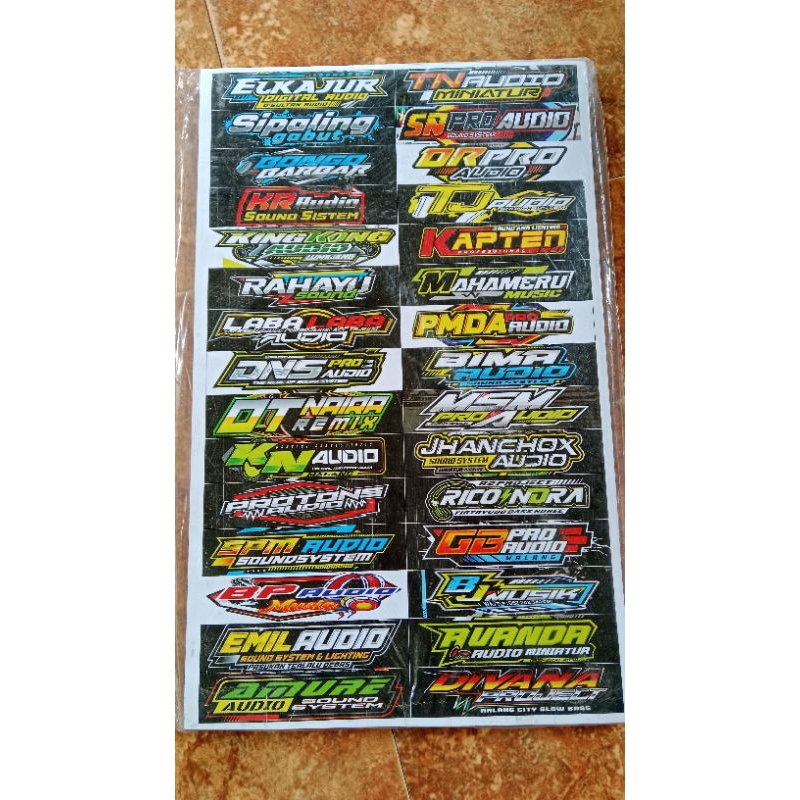 

STIKER TULISAN SOUND