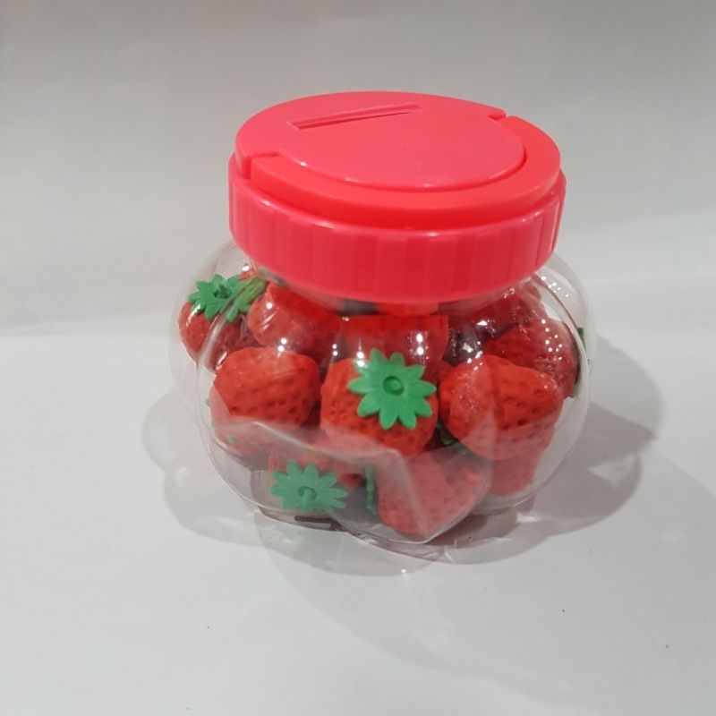 

Penghapus Toples Bentuk Buah Strawberry