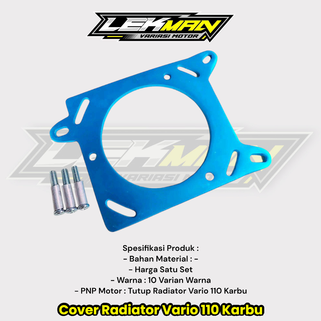 Cover Radiator Vario 110 Karbu Tutup Radiator Vario 110 Karbu CNC