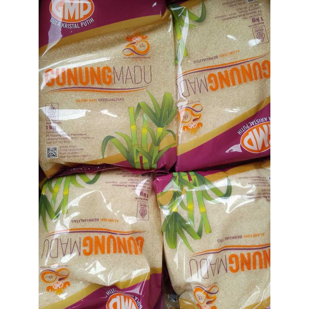 

gula GMP kemasan 1 kg