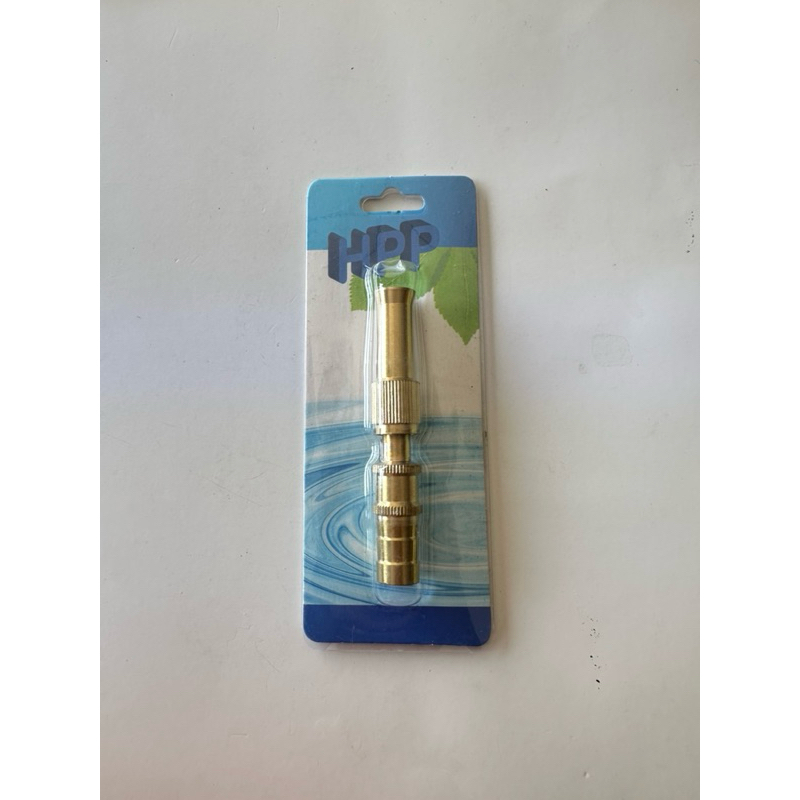 Sprayer Brass Semprotan Air Lurus Kuningan Kepala Selang Air HPP
