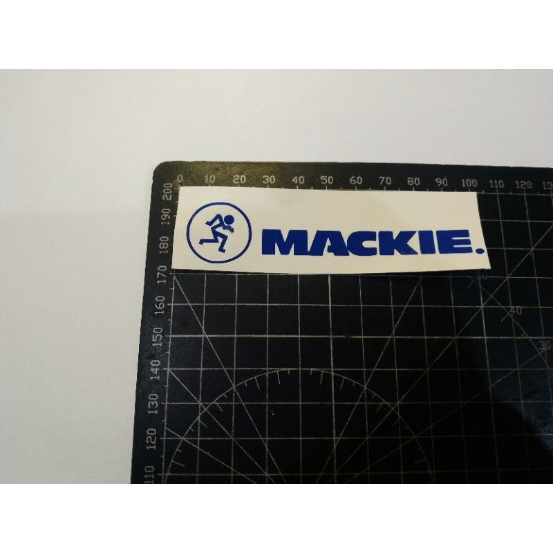 

stiker cutting mackie