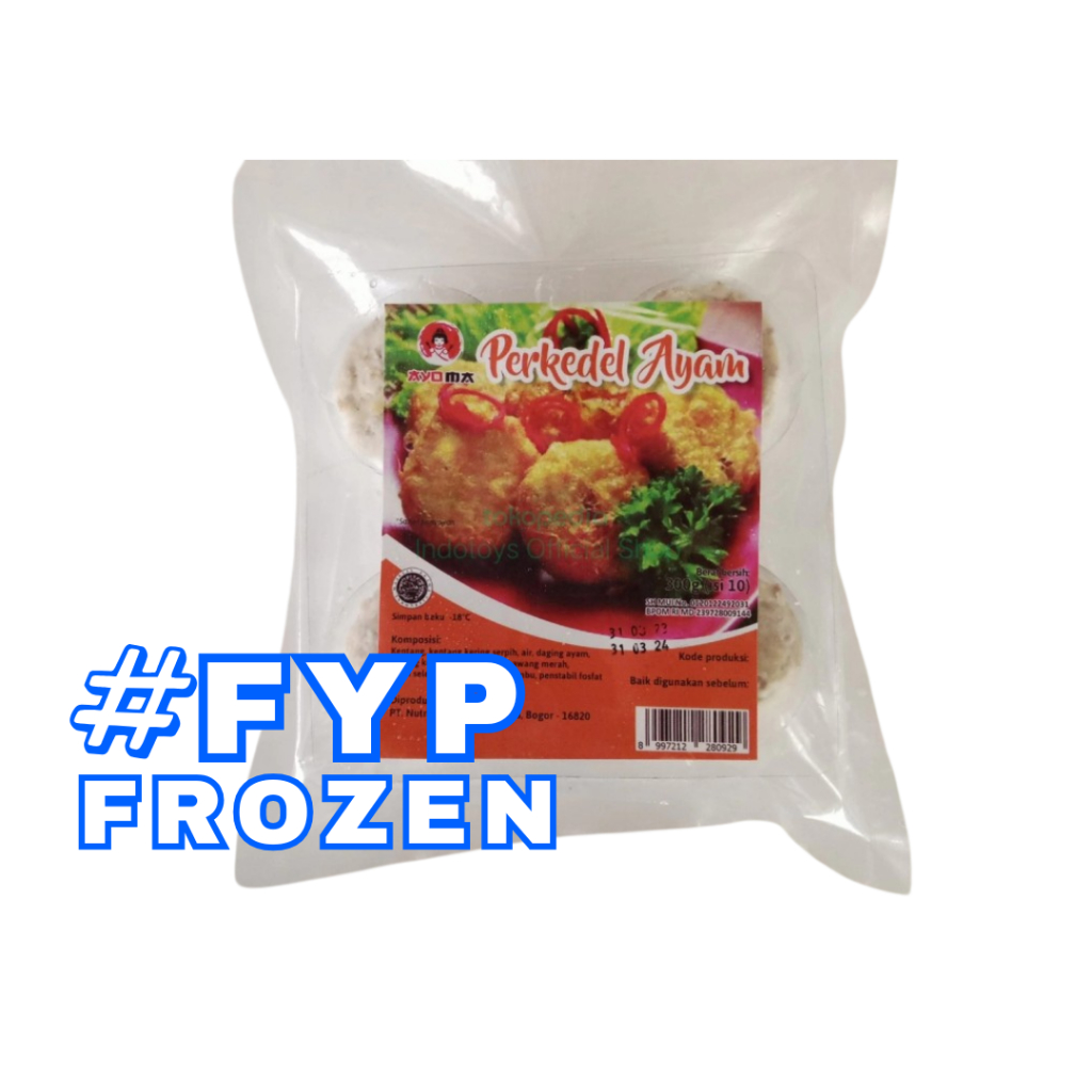 

AYOMA PERKEDEL AYAM 300GR ISI 10PCS / PERKEDEL FROZEN