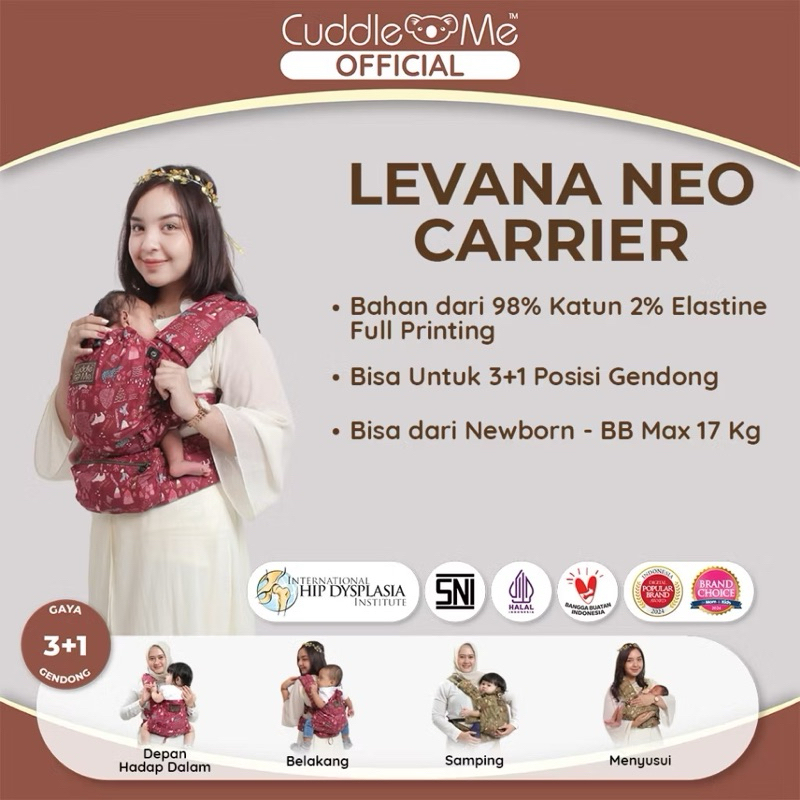 CUDDLE ME LEVANA CARIER NEW