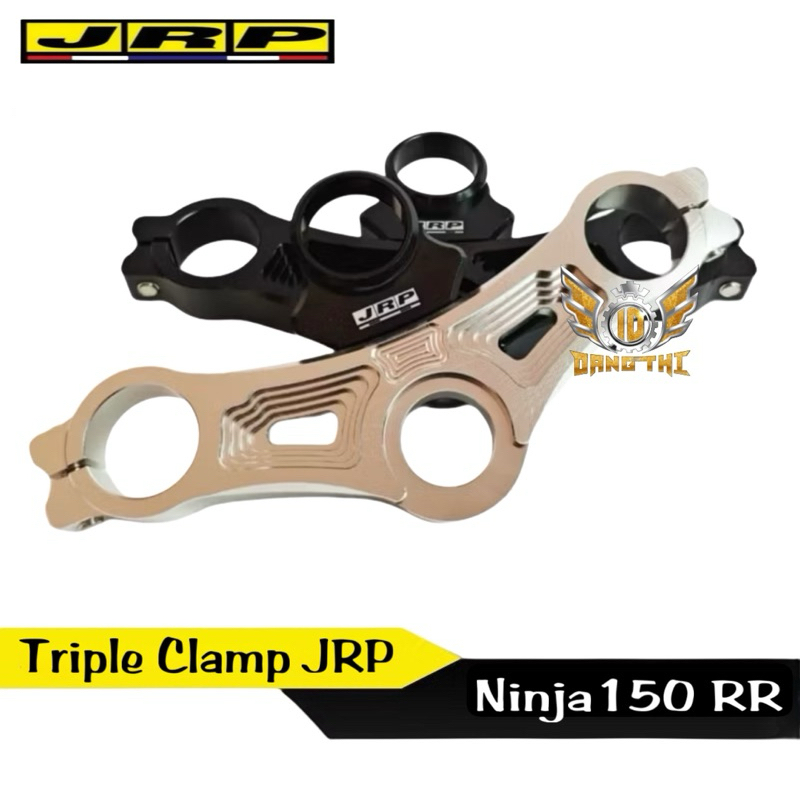 Segitiga Triple Clamp Atas Cnc JRP RC3 Kawasaki Ninja RR Segitiga Stang Ninja RR JRP Thailand