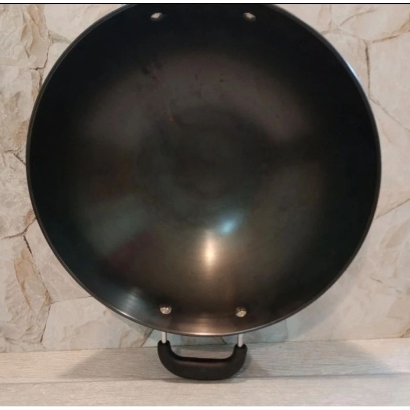 Kuali wajan 34 cm wajan goreng serbaguna anti gores anti lengket wajan kuali