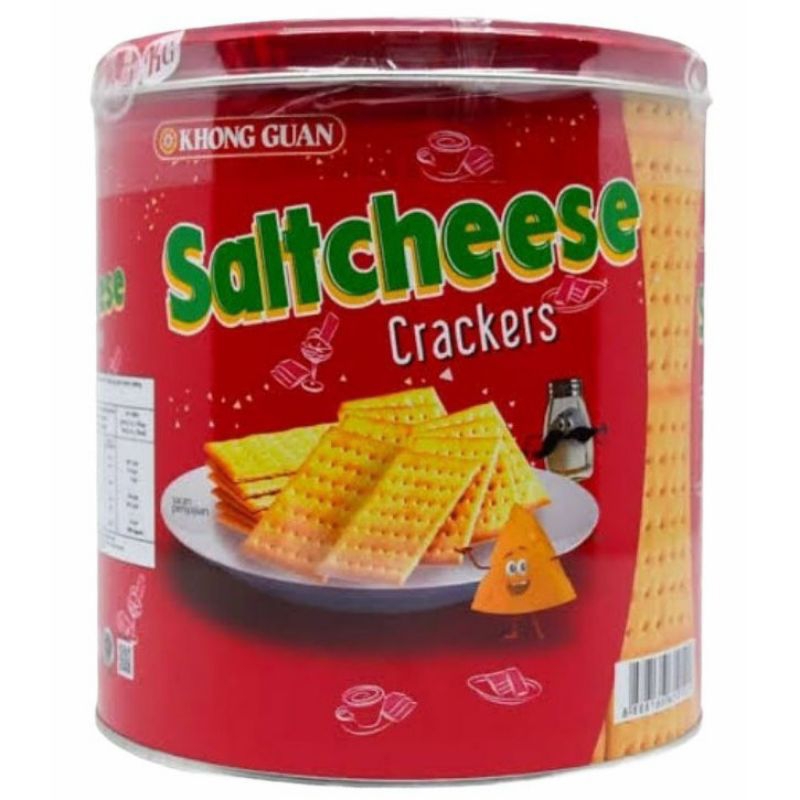 

Biskuit KHONG GUAN Saltcheese Crackers 336gram 1 Karton Isi 6 PCS Harga Promo