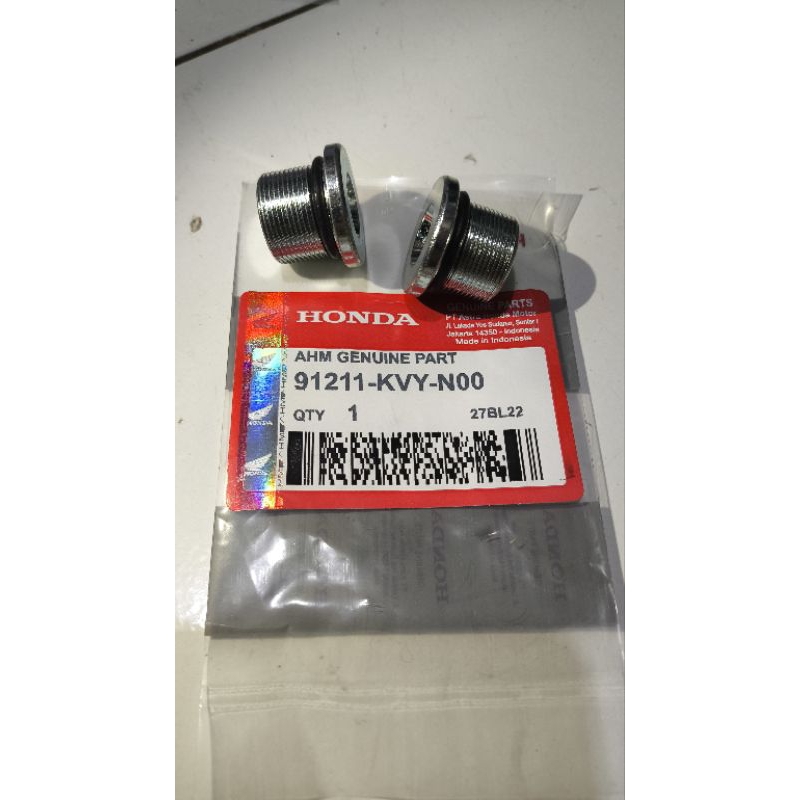 Tutup As Shock Depan + oring Honda beat drat satu set kanan kiri