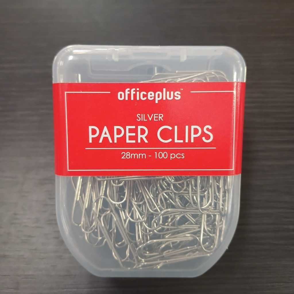 

OFFICE-P PAPERCLIP 28MM SILVER OP-PC28SLV
