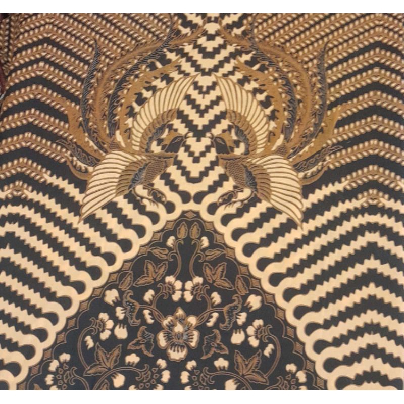 kain motif batik burung