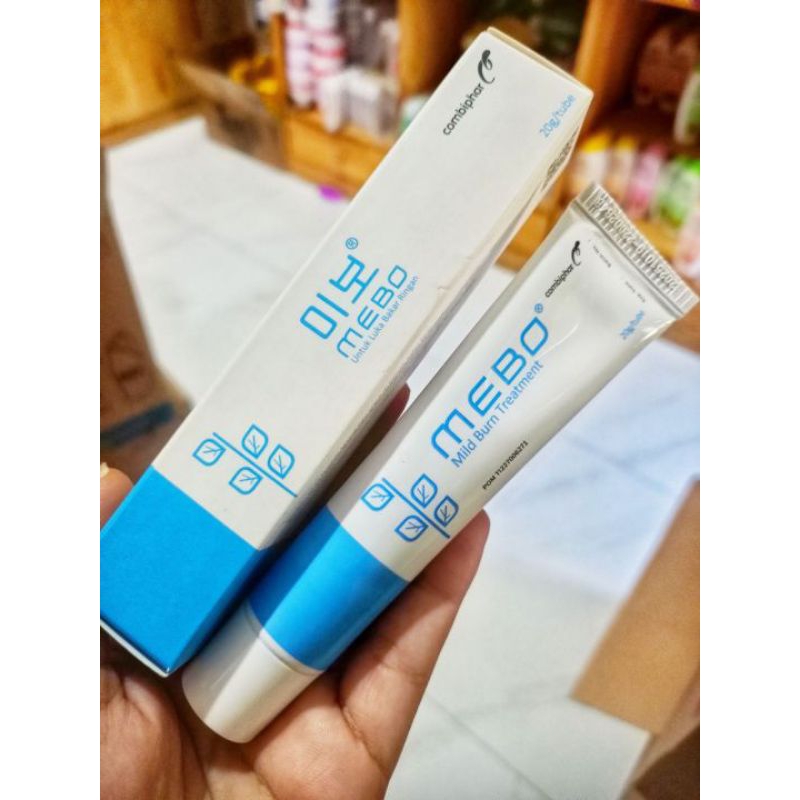 Mebo Mild Burn Treatment Salep Luka Bakar Tube 20gr