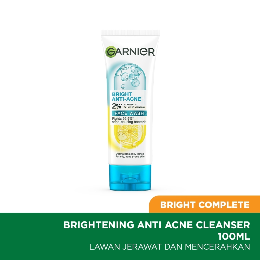 Garnier Bright Complete 3-in-1 Anti Acne Facial Wash