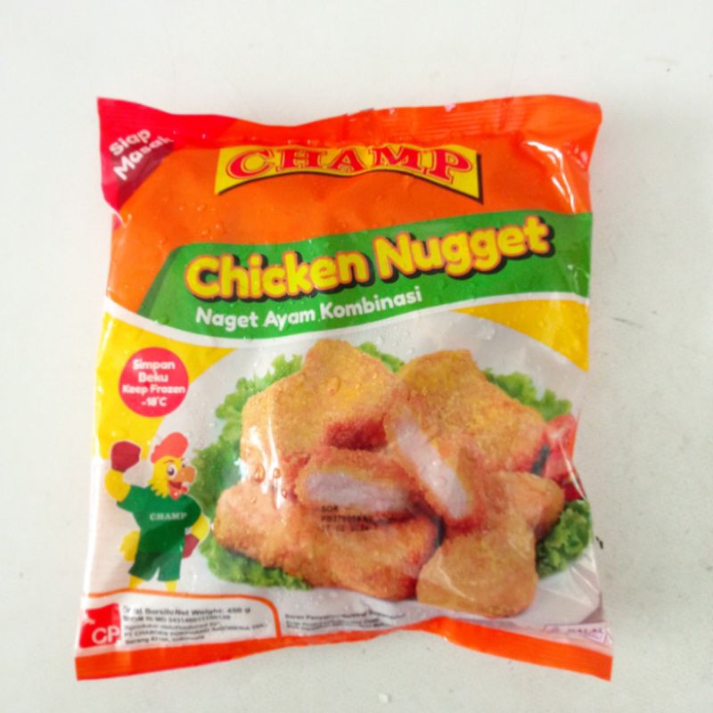 

CHAMP Chicken Nugget Naget Ayam 450 gram