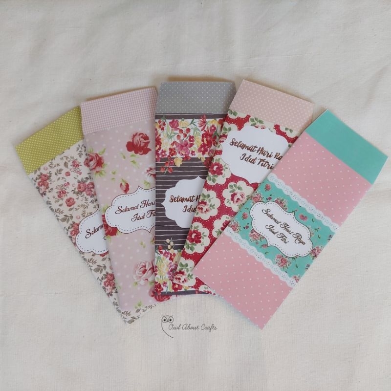 

Amplop Lebaran Jumbo - Shabby Chic 2