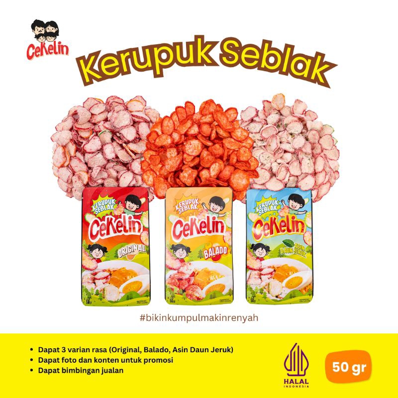 

CEKELIN Kerupuk Seblak