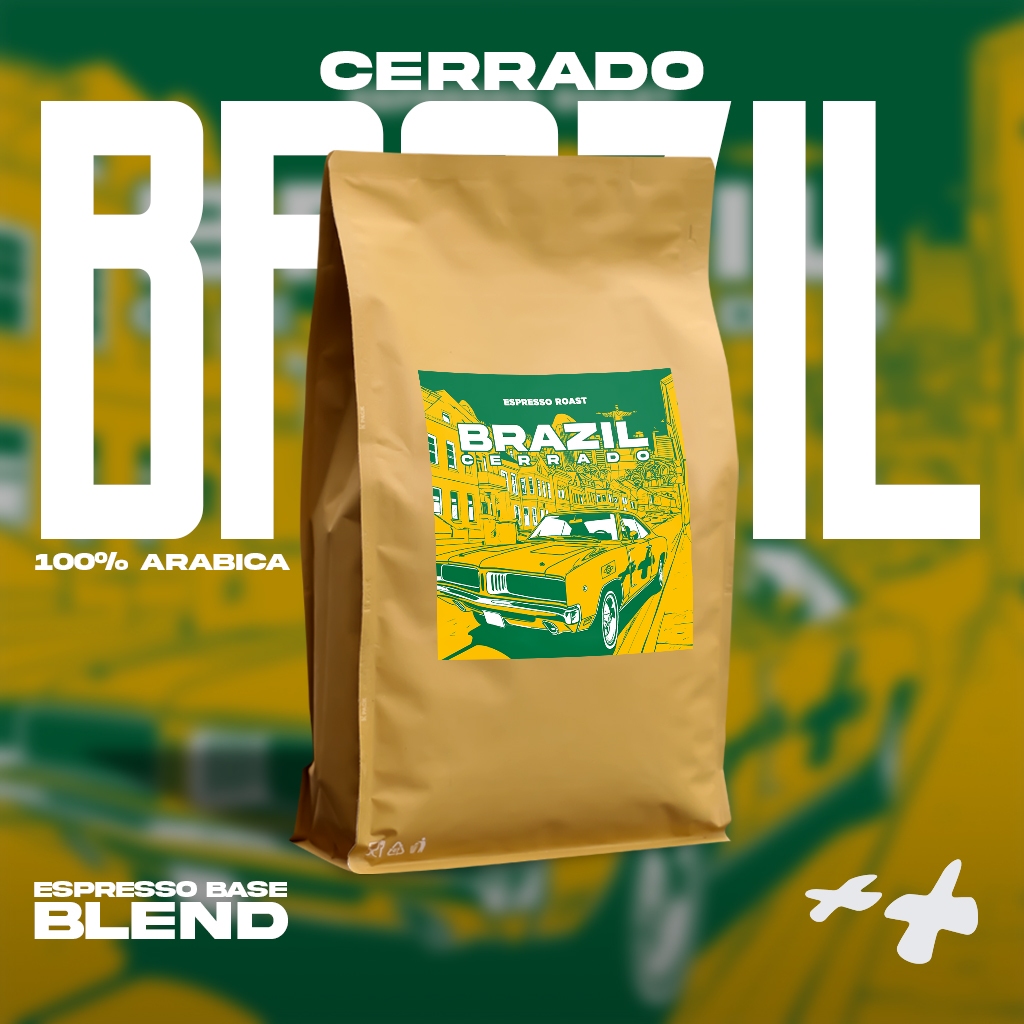 

Brazil Cerrado | Premium Espresso Blend Roasted Beans Biji Kopi