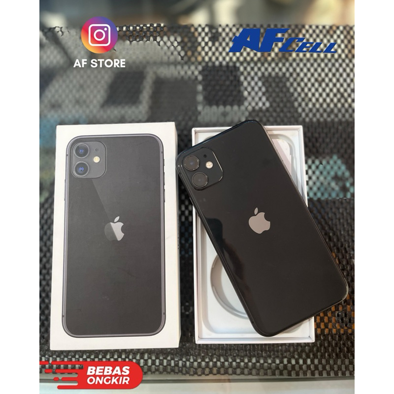 IPHONE 11 64GB IBOX SECOND FULLSET ORI