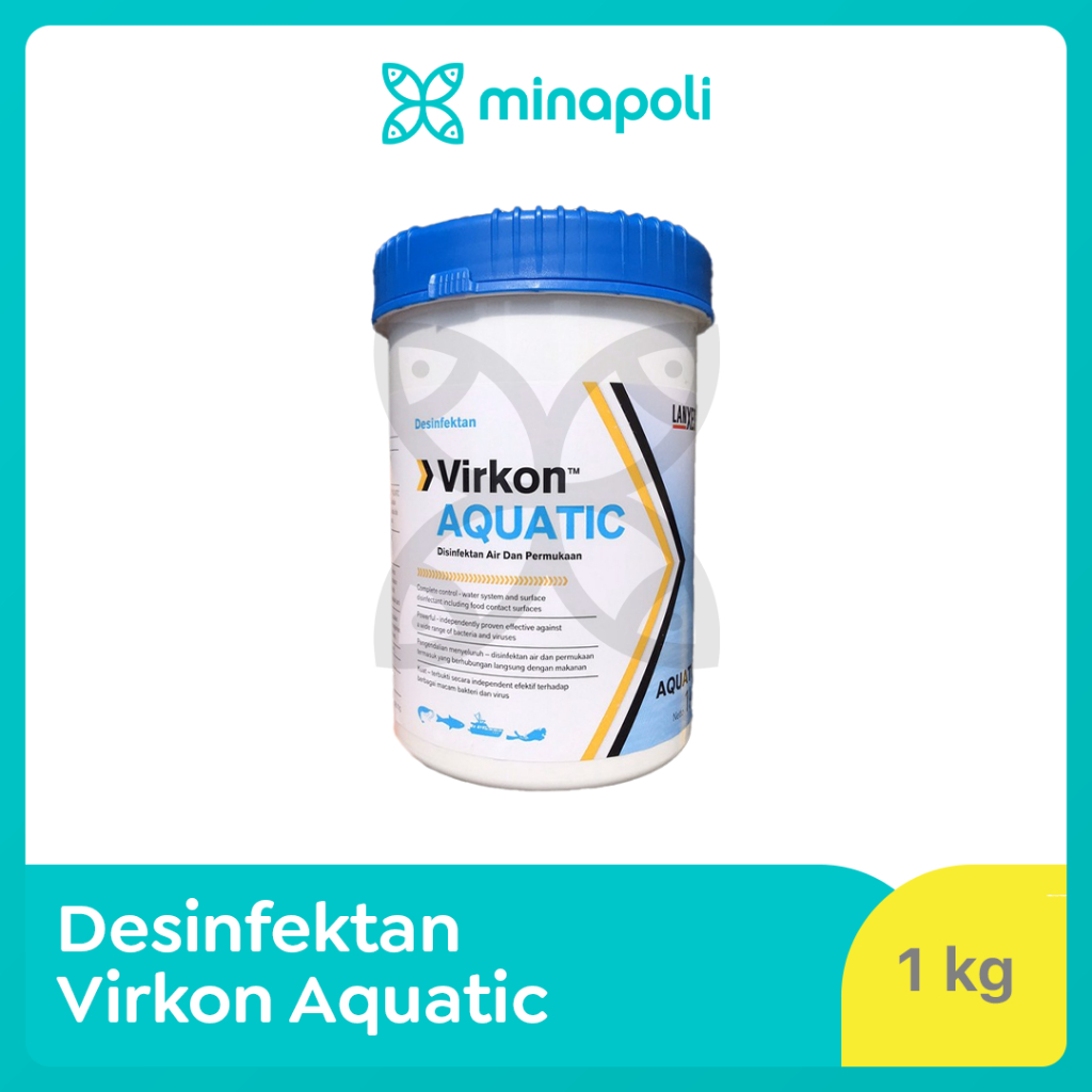 Desinfektan Virkon Aquatic kemasan 1 kg