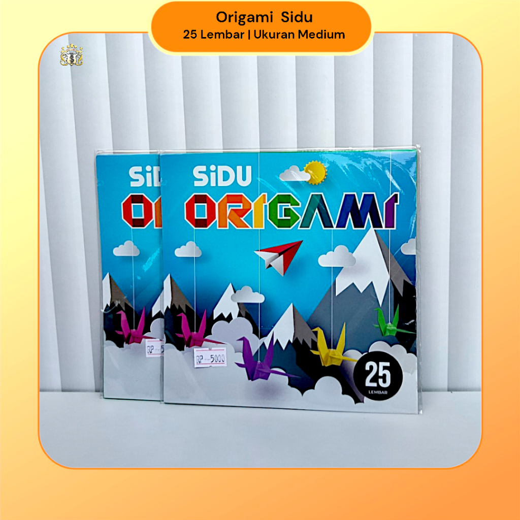 

Origami Sidu Polos Warna 25 Lembar Ukuran Medium [ 16 x 16 ] / Kerajinan / Untuk Sekolah