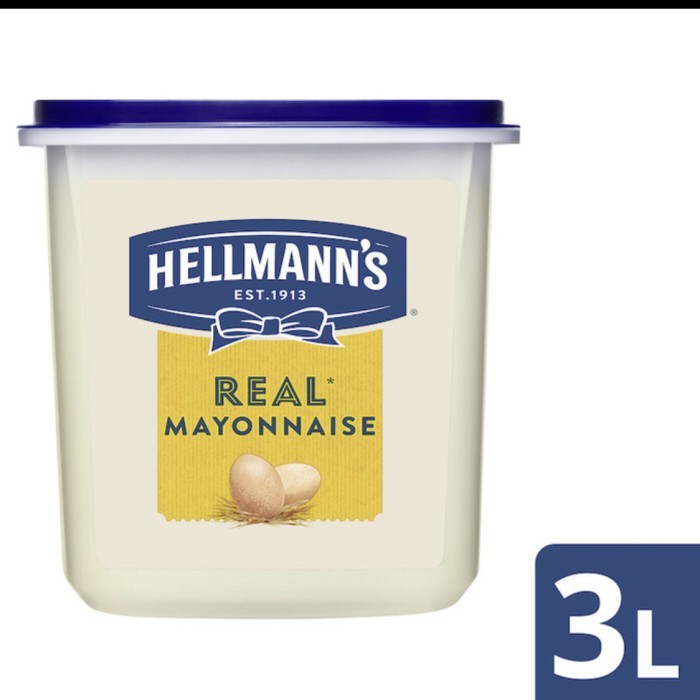

HELLMANN'S REAL MAYONAISE TOPLES PREMIUM HOREKA DISTRIBUTOR 3L