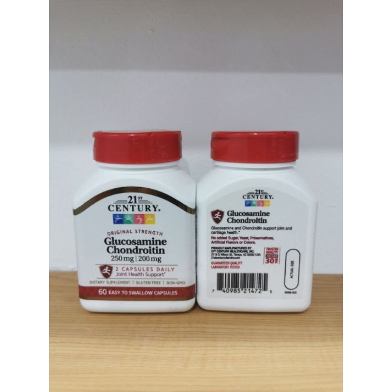 glucosamine chondroitin century21 / Suplemen dengkul / SUPLEMEN TULANG /OBAT SENDI / VITAMIN SENDI /