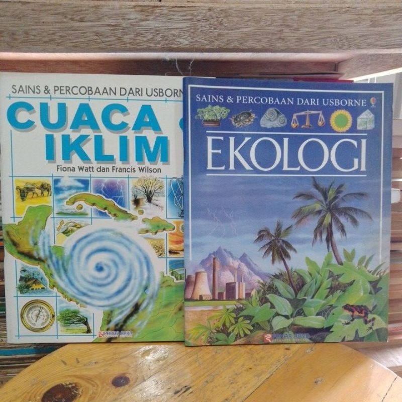 sains & percobaan dari usborne cuaca iklim ekologi