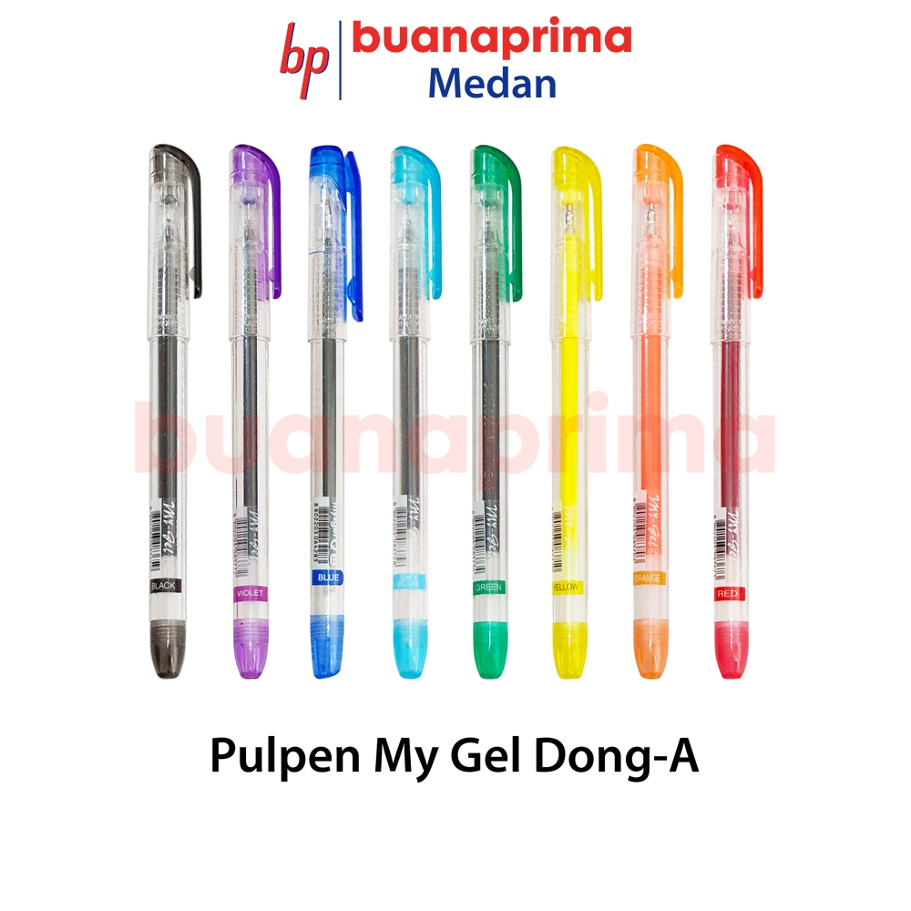 

Pulpen My Gel 0.5 mm Dong-A My gel Dong-A Gel Cair Warna-warni