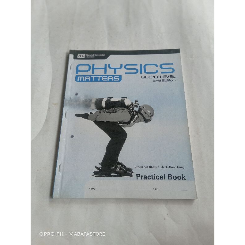BUKU PHYSICS MATTERS GCE 'O' LEVEL 3ND EDITION PRACTICAL BOOK DR CHARLES CHEW