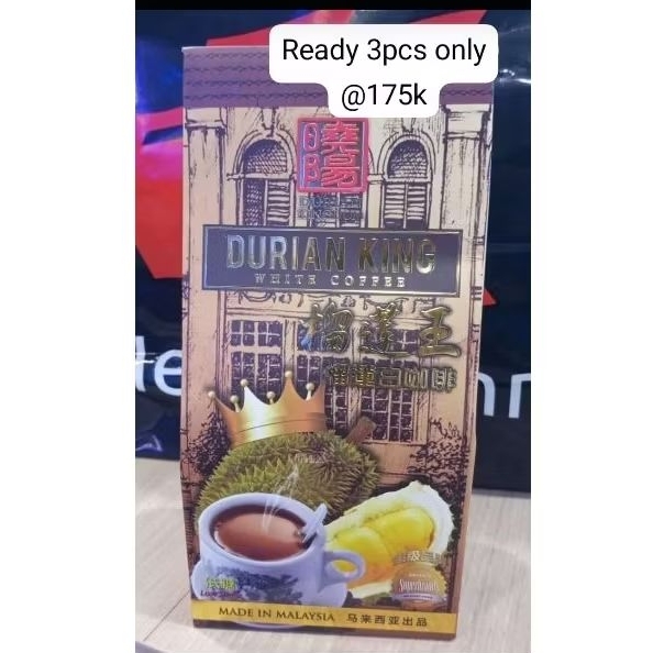 

durian king white coffee durian kingdom
