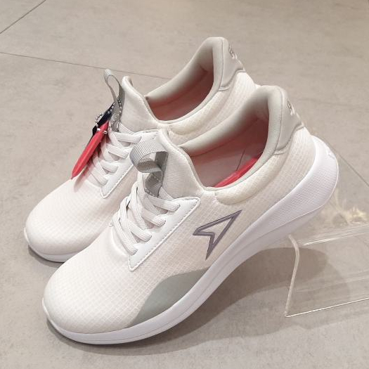 Bata Sepatu Sneakers Wanita Slip On POWER N-WALK LITE Memory Foam White