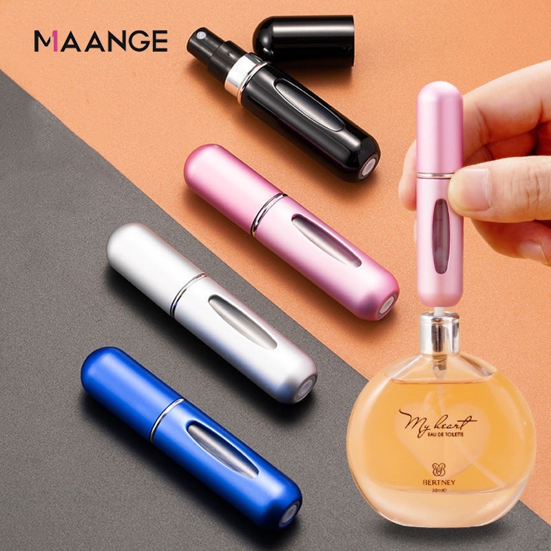 MAANGE Botol Parfum Mini 5ml Botol Parfum Isi Ulang Mudah Dibawa 1557