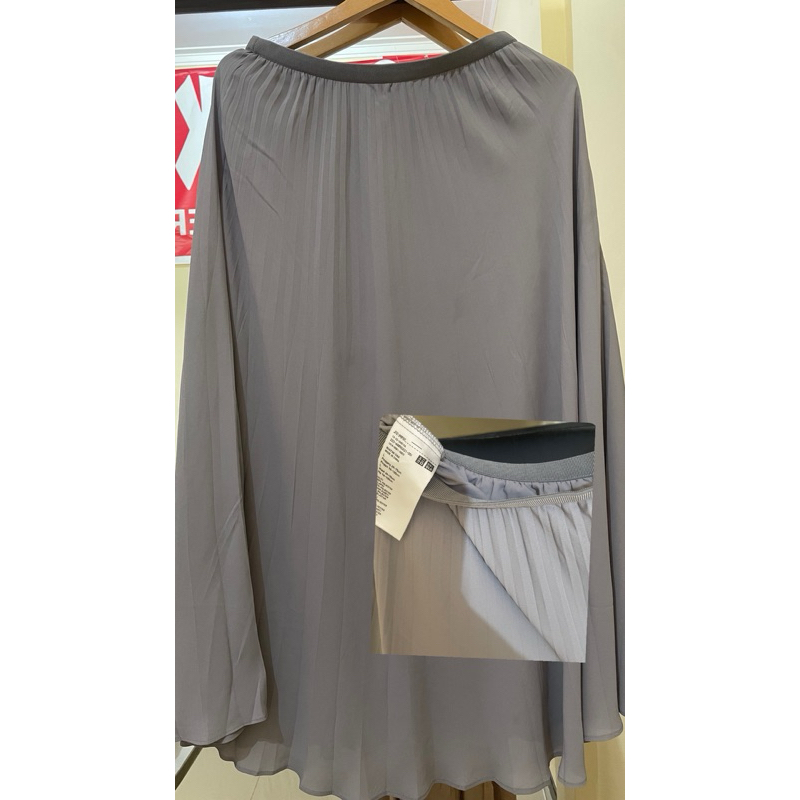 rok plisket uniqlo