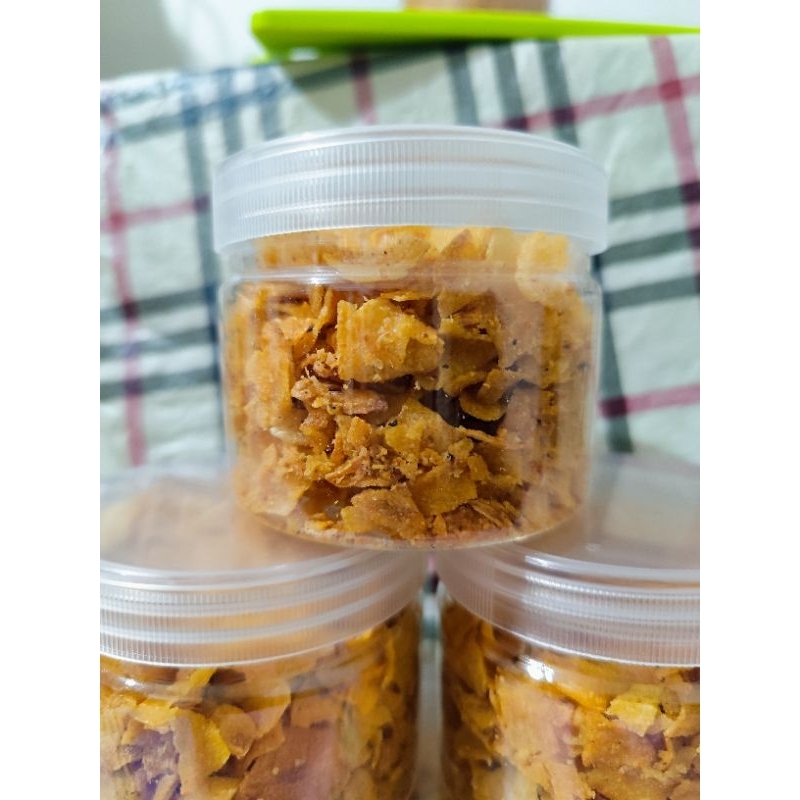 

Keripik kentang Ebi Home Made