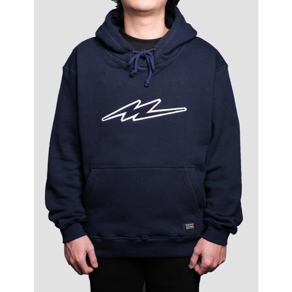 Mischief Denim - MM Fury Thunder Logo Hoodie Navy