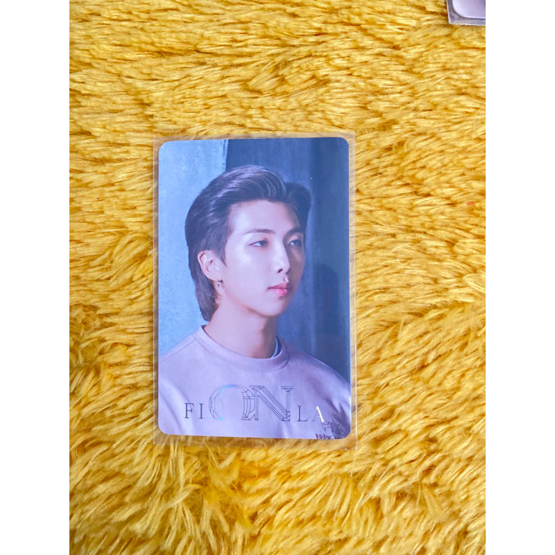 PHOTOCARD PC OFFICIAL RM NAMJOON SAMSUNG EAR BUDS LAMARAN FILA ON HOLO