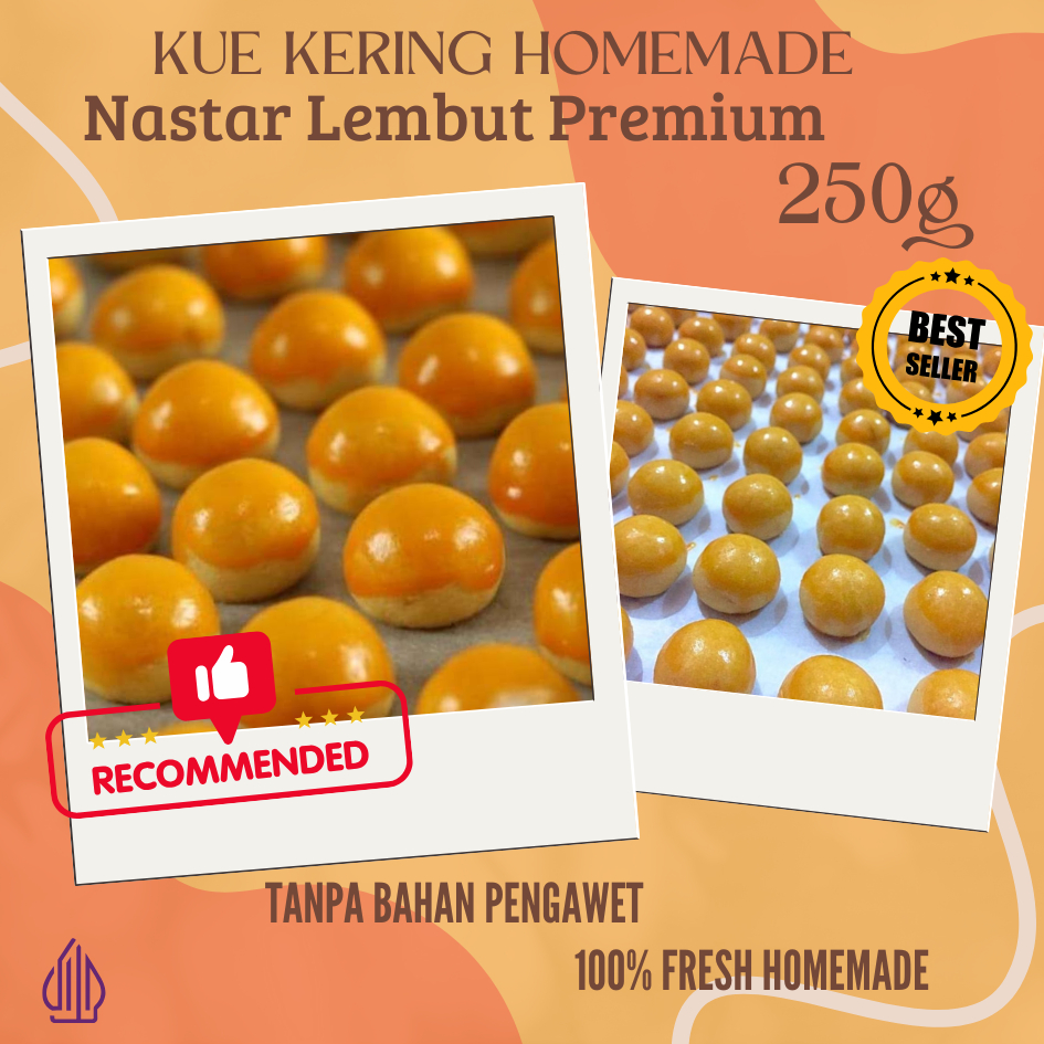 

BEST SELLER NASTAR NANAS HOMEMADE KUE KERING 250 GRAM /KUE KERING LEBARAN PREMIUM